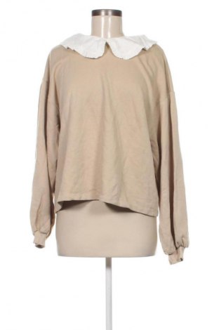 Bluzka damska Pull&Bear, Rozmiar L, Kolor Beżowy, Cena 28,99 zł