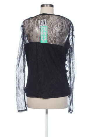 Дамска блуза River Island, Размер XL, Цвят Черен, Цена 70,99 лв.