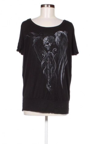 Damen Shirt Rock Rebel, Größe M, Farbe Schwarz, Preis 14,00 €