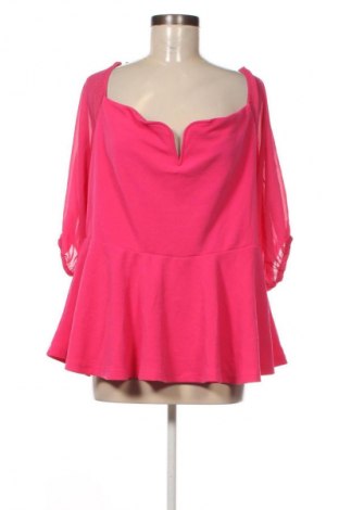 Damen Shirt SHEIN, Größe 3XL, Farbe Rosa, Preis 9,99 €