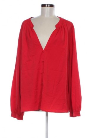 Γυναικεία μπλούζα SHEIN, Μέγεθος 4XL, Χρώμα Κόκκινο, Τιμή 12,99 €