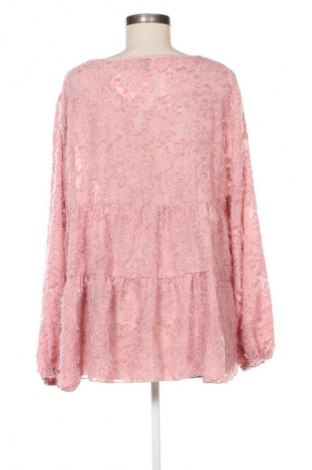 Дамска блуза SHEIN, Размер 3XL, Цвят Пепел от рози, Цена 19,99 лв.