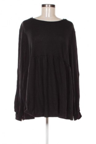 Дамска блуза SHEIN, Размер 4XL, Цвят Черен, Цена 19,99 лв.