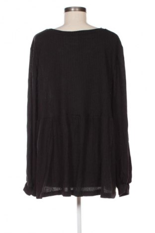 Дамска блуза SHEIN, Размер 4XL, Цвят Черен, Цена 19,99 лв.