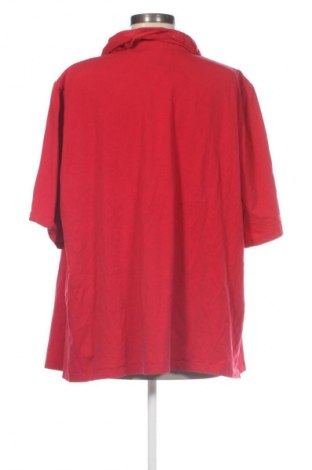 Γυναικεία μπλούζα Selection By Ulla Popken, Μέγεθος 3XL, Χρώμα Κόκκινο, Τιμή 21,99 €