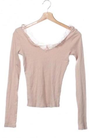 Damen Shirt Sinsay, Größe XS, Farbe Beige, Preis € 5,12