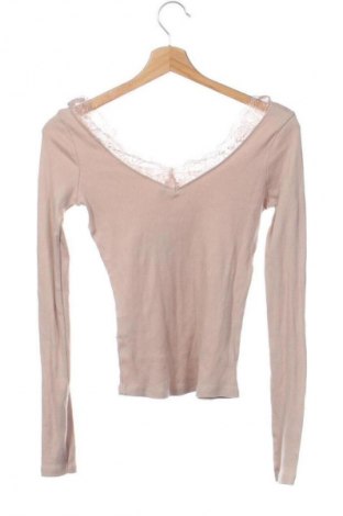 Damen Shirt Sinsay, Größe XS, Farbe Beige, Preis € 5,12