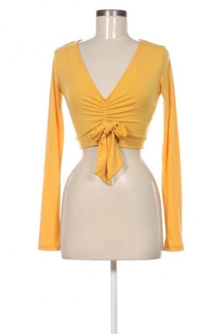 Bluză de femei Stradivarius, Mărime M, Culoare Galben, Preț 26,99 Lei
