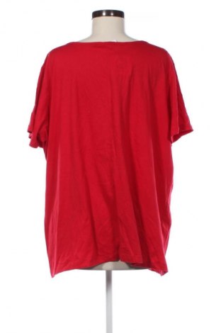 Γυναικεία μπλούζα Unbranded, Μέγεθος 5XL, Χρώμα Κόκκινο, Τιμή 10,04 €