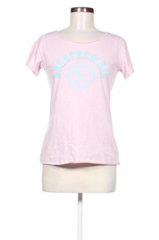 Damski T-shirt Abercrombie & Fitch, Rozmiar XL, Kolor Różowy, Cena 41,38 zł