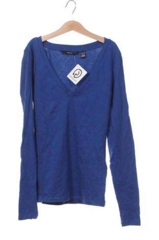 Дамска блуза Vero Moda, Размер XS, Цвят Син, Цена 20,99 лв.