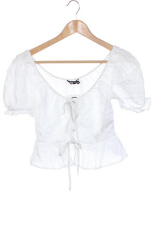 Bluzka damska Zara, Rozmiar XS, Kolor Biały, Cena 30,99 zł