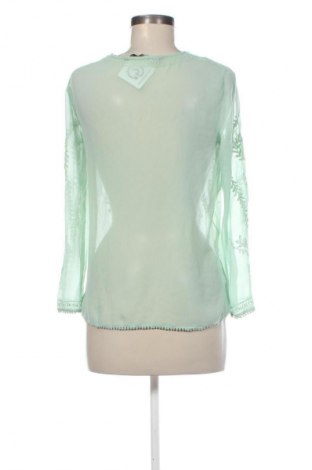 Bluzka damska Zara Trafaluc, Rozmiar L, Kolor Zielony, Cena 88,99 zł