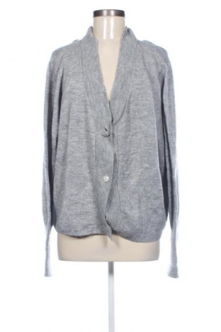 Damen Strickjacke Ever.me by Takko Fashion, Größe XL, Farbe Grau, Preis 20,99 €