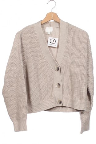 Дамска жилетка H&M, Размер XS, Цвят Бежов, Цена 29,99 лв.