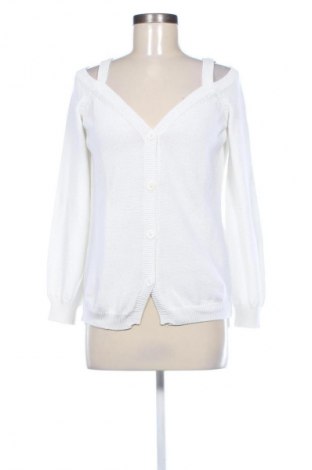 Cardigan de damă Massimo Dutti, Mărime L, Culoare Alb, Preț 169,86 Lei