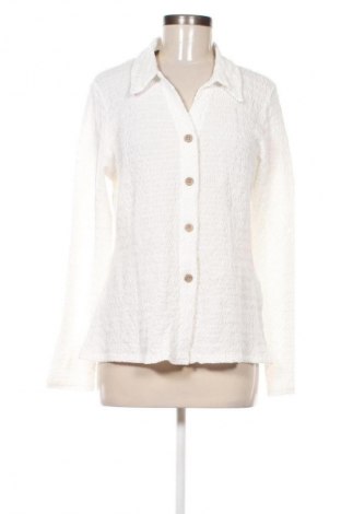Damen Strickjacke Page One, Größe L, Farbe Weiß, Preis 20,99 €