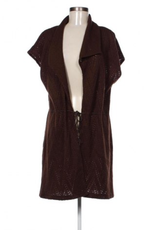 Γυναικεία ζακέτα Unbranded, Μέγεθος XXL, Χρώμα Καφέ, Τιμή 15,33 €