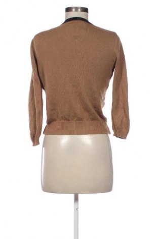 Damski kardigan Zara Knitwear, Rozmiar S, Kolor Brązowy, Cena 63,62 zł
