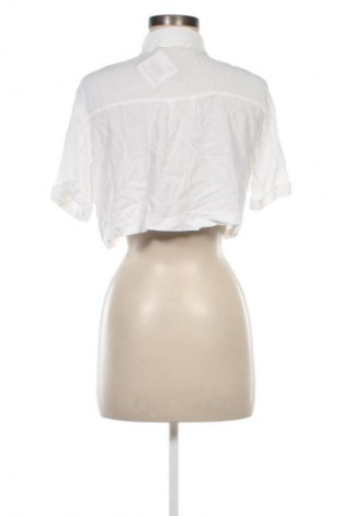 Damenbluse Bershka, Größe M, Farbe Weiß, Preis 11,99 €