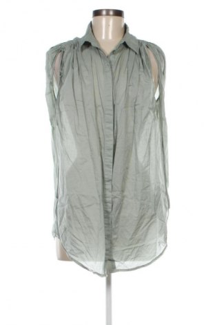 Cămașă de femei H&M, Mărime M, Culoare Verde, Preț 66,82 Lei
