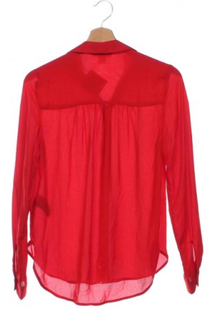 Cămașă de femei H&M, Mărime XXS, Culoare Roșu, Preț 68,49 Lei