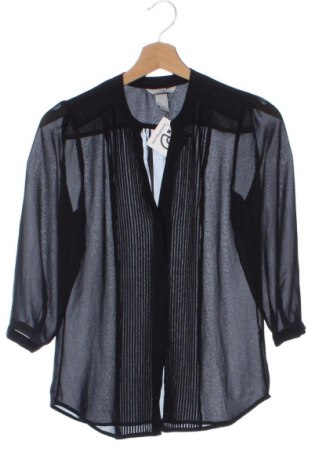 Cămașă de femei H&M, Mărime XS, Culoare Negru, Preț 70,32 Lei