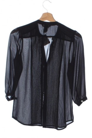 Cămașă de femei H&M, Mărime XS, Culoare Negru, Preț 70,32 Lei