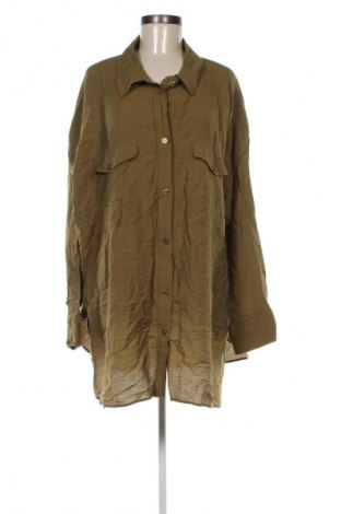 Cămașă de femei H&M, Mărime 3XL, Culoare Verde, Preț 70,32 Lei