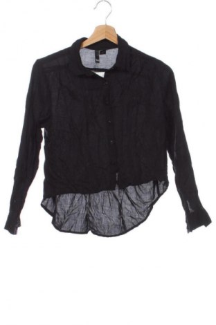 Dámska košeľa  H&M Divided, Veľkosť XS, Farba Čierna, Cena  7,95 €