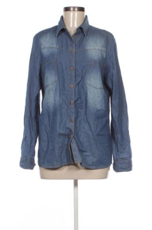 Damenbluse John Baner, Größe L, Farbe Blau, Preis 17,99 €