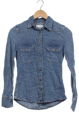 Damenbluse Mango, Größe XXS, Farbe Blau, Preis 18,99 €
