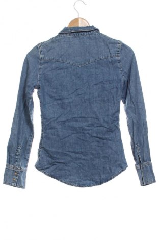 Damenbluse Mango, Größe XXS, Farbe Blau, Preis 18,99 €
