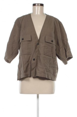Дамска риза Massimo Dutti, Размер S, Цвят Кафяв, Цена 48,00 лв.