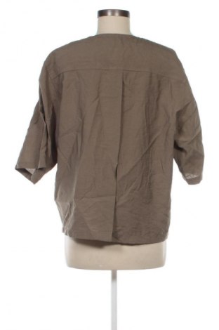 Дамска риза Massimo Dutti, Размер S, Цвят Кафяв, Цена 48,00 лв.