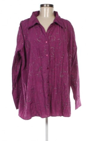 Damenbluse Okay, Größe 3XL, Farbe Lila, Preis 14,99 €