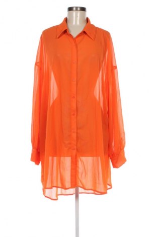 Damenbluse SHEIN, Größe 4XL, Farbe Orange, Preis € 15,99