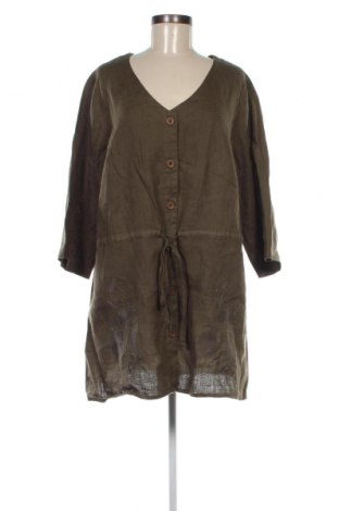 Damenbluse Ulla Popken, Größe XL, Farbe Grün, Preis 16,99 €