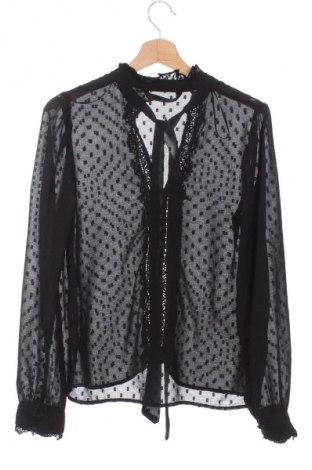 Damenbluse Zara, Größe XS, Farbe Schwarz, Preis 8,99 €