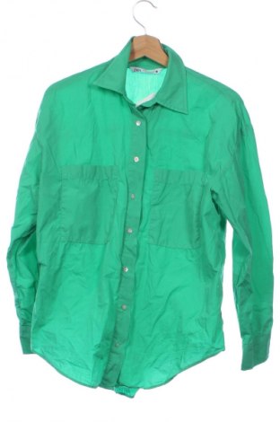 Damenbluse Zara, Größe XS, Farbe Grün, Preis € 8,99