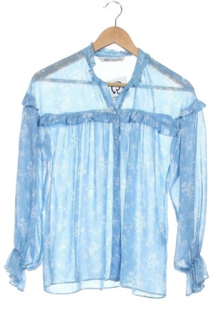 Дамска риза Zara, Размер XS, Цвят Многоцветен, Цена 27,00 лв.