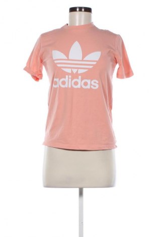 Damski T-shirt Adidas Originals, Rozmiar S, Kolor Pomarańczowy, Cena 62,07 zł