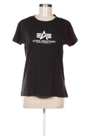 Damen T-Shirt Alpha Industries, Größe L, Farbe Schwarz, Preis 38,99 €