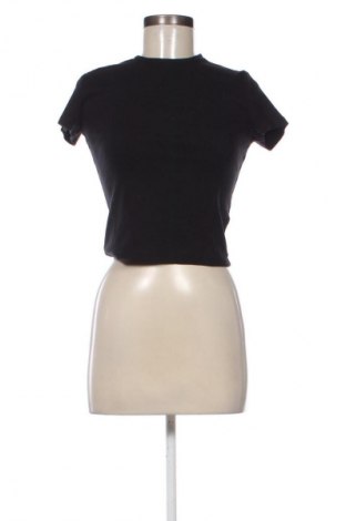 Damski T-shirt Bershka, Rozmiar XL, Kolor Czarny, Cena 40,06 zł