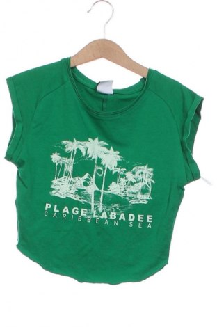 Damen T-Shirt Bershka, Größe XS, Farbe Grün, Preis 8,70 €