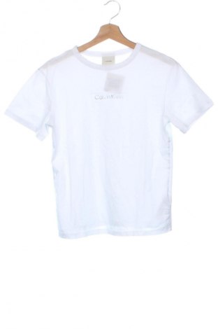 Damen T-Shirt Calvin Klein, Größe XS, Farbe Weiß, Preis € 21,99