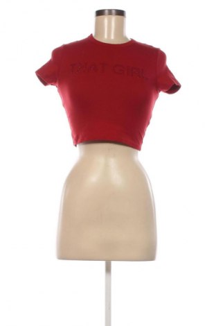 Damen T-Shirt Cropp, Größe S, Farbe Rot, Preis € 6,99