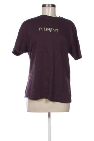 Damski T-shirt Element, Rozmiar XL, Kolor Fioletowy, Cena 42,41 zł
