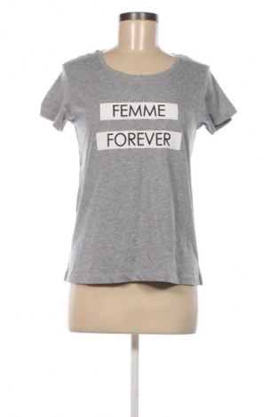 Γυναικείο t-shirt Esmara, Μέγεθος S, Χρώμα Γκρί, Τιμή 8,99 €