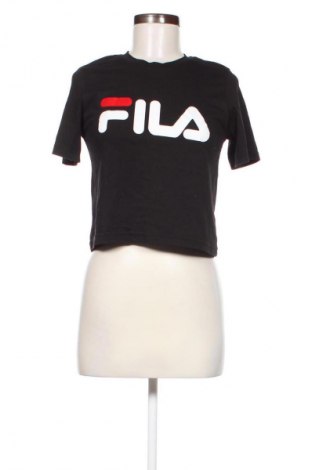 Γυναικείο t-shirt FILA, Μέγεθος M, Χρώμα Μαύρο, Τιμή 13,81 €